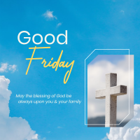 Good Friday Sky Linkedin Post Image Preview