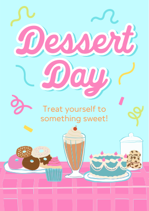 Dessert Picnic Buffet Poster Image Preview