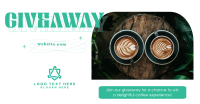 Cafe Coffee Giveaway Promo Facebook Ad Design