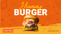 The Burger-Taker Facebook Event Cover Design