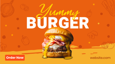The Burger-Taker Facebook event cover Image Preview