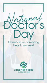 Celebrate National Doctors Day Facebook story Image Preview