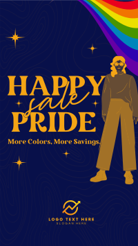Modern Happy Pride Month Sale  YouTube short Image Preview