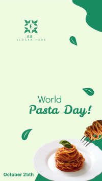 World Pasta Day Greeting Instagram story Image Preview
