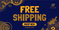 Quirky Shipping Promo Facebook Ad Image Preview