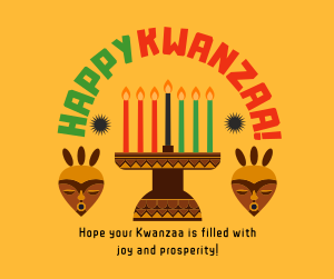 Kwanzaa Badge Facebook post Image Preview