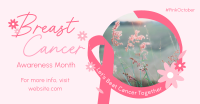Supporting Cancer Heroes Facebook Ad Design
