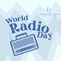 Radio Day Celebration Instagram Post Design