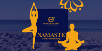 Namaste Yoga Membership Twitter post Image Preview