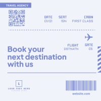 Plane Ticket Linkedin Post Image Preview