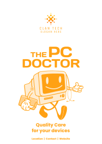 The PC Doctor Flyer Image Preview