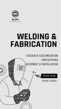 Welding & Fabrication Services Facebook story Image Preview