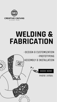 Welding & Fabrication Services Facebook story Image Preview