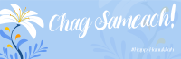 Tropical Hanukkah Twitter Header Image Preview