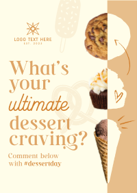 Dessert Customer Engagement Poster Preview