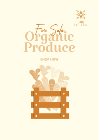 Organic Produce For Sale Flyer Image Preview