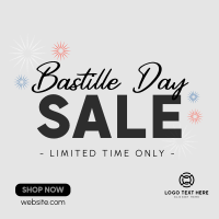 Bastille Clearance Sale Instagram Post Design