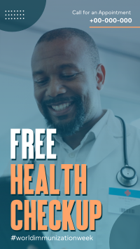 Free Health Services Instagram Story Design