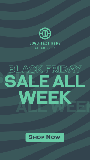Pattern Black Friday Instagram story Image Preview