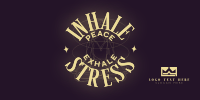 Stress Relieve Meditation Twitter post Image Preview
