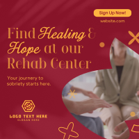 Conservative Rehab Center Linkedin Post Design