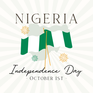 Nigeria Independence Event Instagram post Image Preview