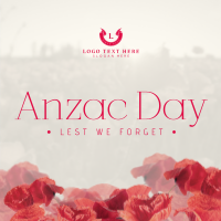 Anzac Flowers Instagram Post Preview