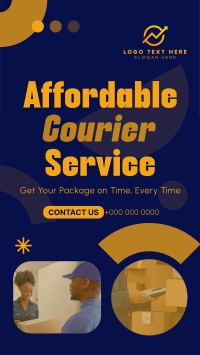 Affordable Courier Service Instagram story Image Preview