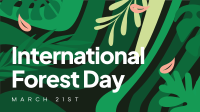 Abstract Forest Day Video Image Preview