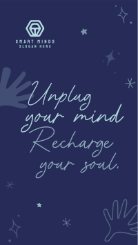 Unplug your mind YouTube Short Image Preview