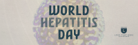 Minimalist Hepatitis Day Awareness Twitter header (cover) Image Preview