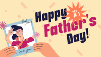 Father's Day Selfie Facebook event cover Image Preview