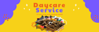Cloudy Daycare Service Twitter Header Image Preview