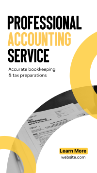 Stress-free Accounting Instagram reel Image Preview