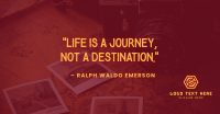 Life is a Journey Facebook ad Image Preview