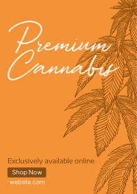 Premium Marijuana Flyer Image Preview