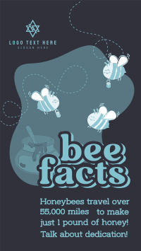 Honey Bee Facts Instagram story Image Preview