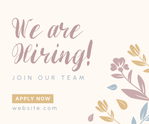 Floral Hiring Facebook post Image Preview