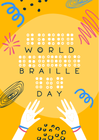 World Braille Day Poster Image Preview