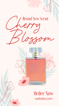 Elegant Flowery Perfume TikTok video Image Preview