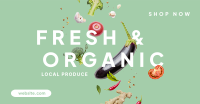 Organic Fresh Facebook Ad Design
