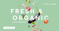 Organic Fresh Facebook Ad Image Preview