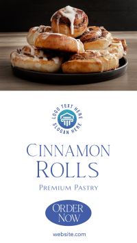 Cinnamon Rolls Elegant TikTok Video Preview