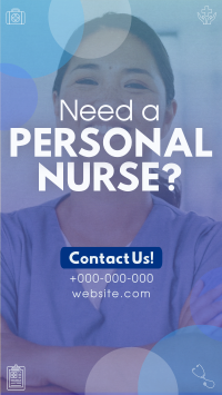 Modern Personal Nurse Facebook story Image Preview