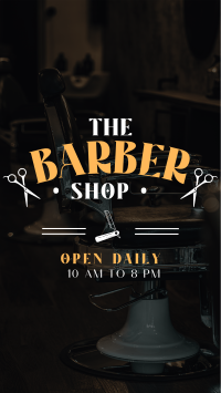 The Barber Brothers Facebook Story Design