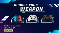 Choose your weapon Facebook event cover Image Preview