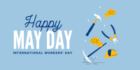 International Workers Day Twitter Post Image Preview