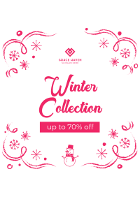 Winter Frame Offer Flyer Image Preview