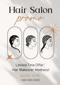 Hair Salon Poster Design