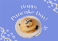 National Pancake Day Postcard Image Preview